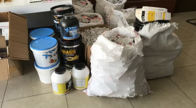 İstanbul'da sahte vücut geliştirme ilacı operasyonu
