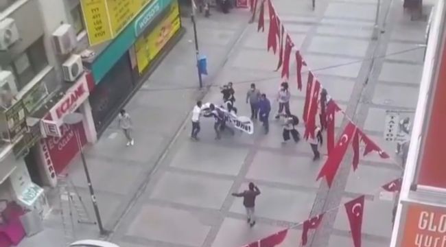İZİNSİZ 1 MAYIS KUTLAMASINA MÜDAHALE