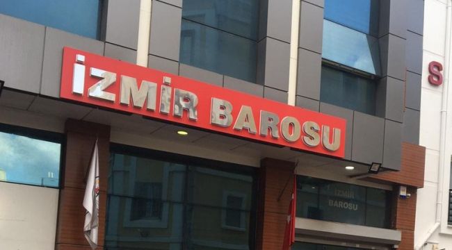 İZMİR BAROSU'NDAN SUÇ DUYURUSU HAMLESİ
