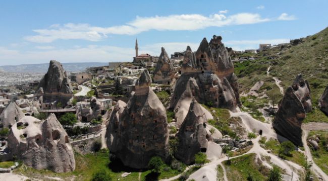 Kapadokya en sessiz bayramını yaşıyor