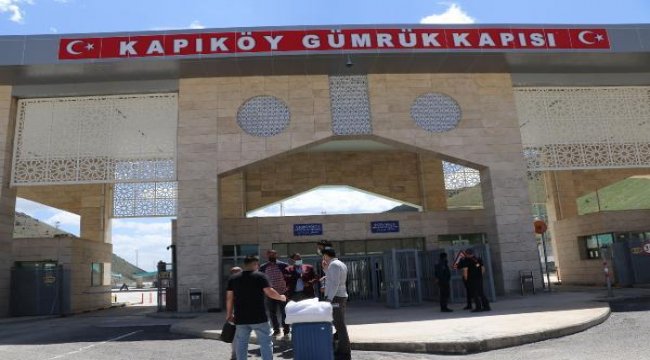 Kapıköy Sınır Kapısı 14 ay sonra açıldı