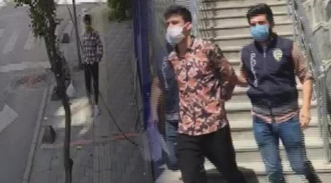 Küçük kızı apartmanda taciz etti