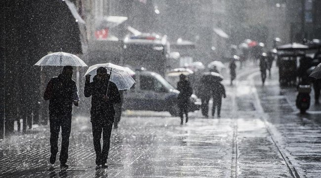 Meteoroloji'den kuvvetli yağış uyarısı