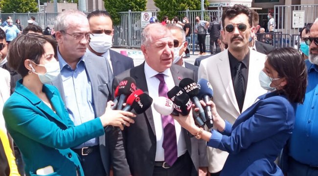 Milletvekili Ümit Özdağ'ın Buğra Kavuncu soruşturmasında ifadesine başvuruldu