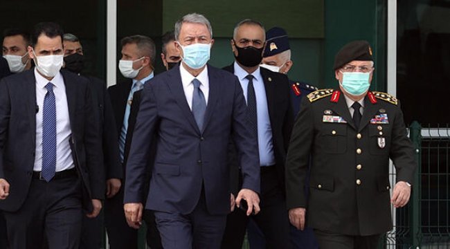 Milli Savunma Bakanı Akar ve Dışişleri Bakanı Çavuşoğlu Libya'ya gitti