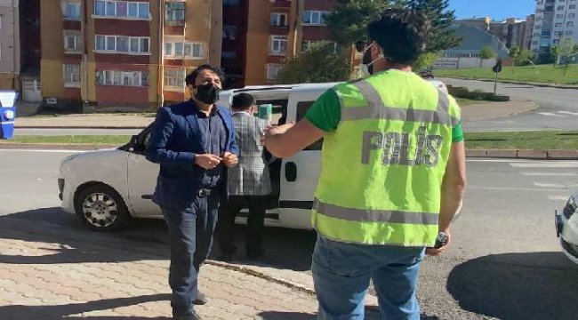 Polisten kaçtı, geri dönüp ceza yememek için dil döktü