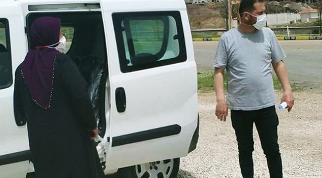 Riskli grubundaki karı-koca, uygulama noktasında yakalandı