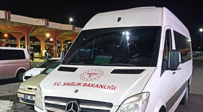 Sağlık Bakanlığı logolu minibüsle korsan taşımacılık yapan sürücüye para cezası