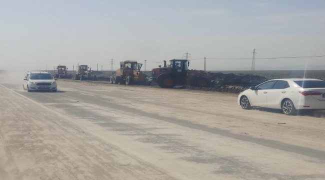 Sel sularıyla kapanan Iğdır-Nahçıvan yolu 5 saatte açıldı