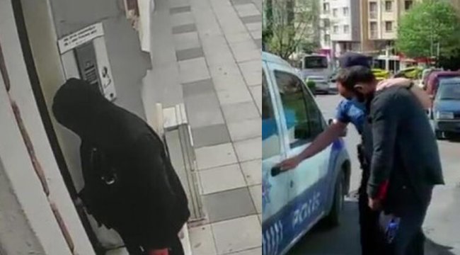 Şişli ve Beşiktaş'ta kapı topuzlarını böyle çaldı