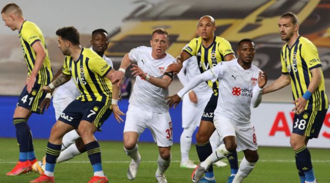 Sivasspor 3 hafta sonra kalesinde gol gördü