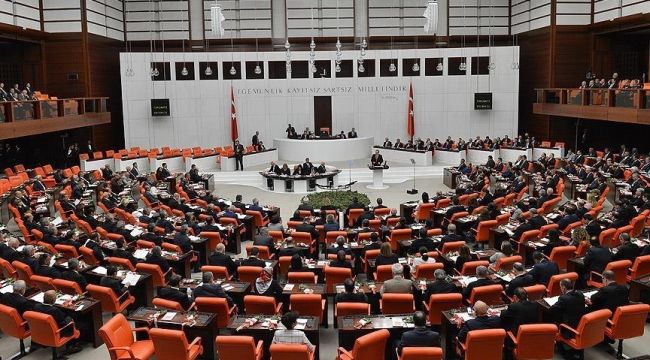 TBMM'den kanun teklifi mesaisi