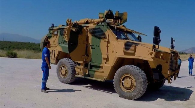 Tek sette 12 roket ateşleyen VURAN hazır