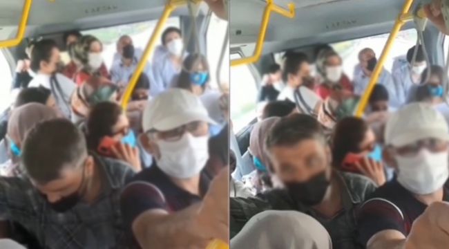 Toplu taşıma izdihamı
