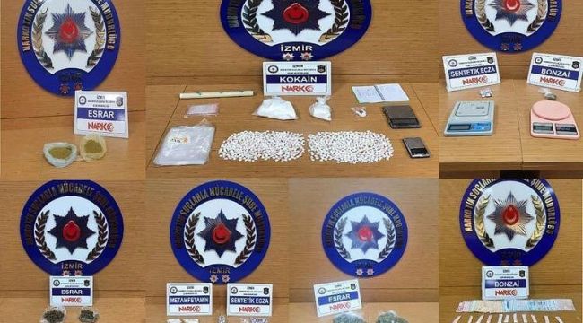 UYUŞTURUCU OPERASYONUNDA 15 TUTUKLAMA