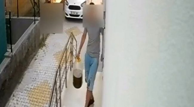 Zeytinyağı hırsızı yakalandı