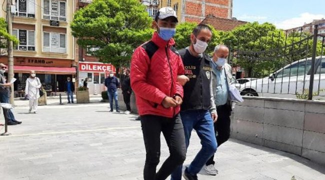 14 yerden hırsızlık yaptı, ayağındaki ayakkabı da çalıntı çıktı
