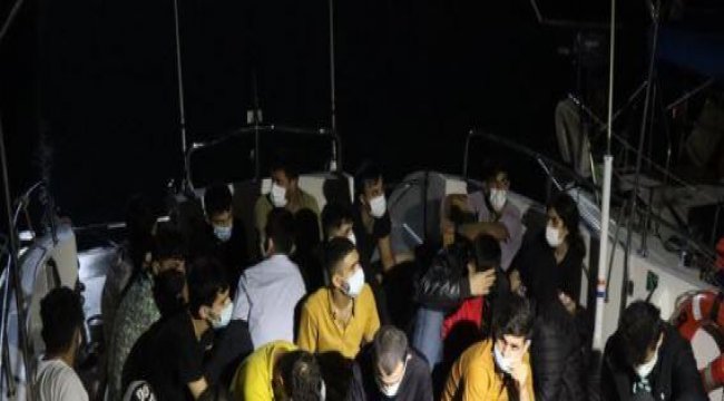 27 yabancı uyruklu karaya çıkarıldı