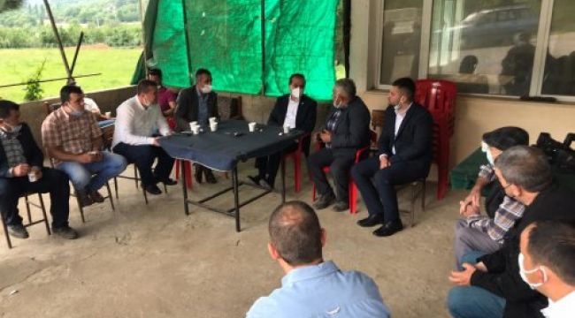 KIRKPINAR ÜRETİCİLERLE BİR ARAYA GELDİ