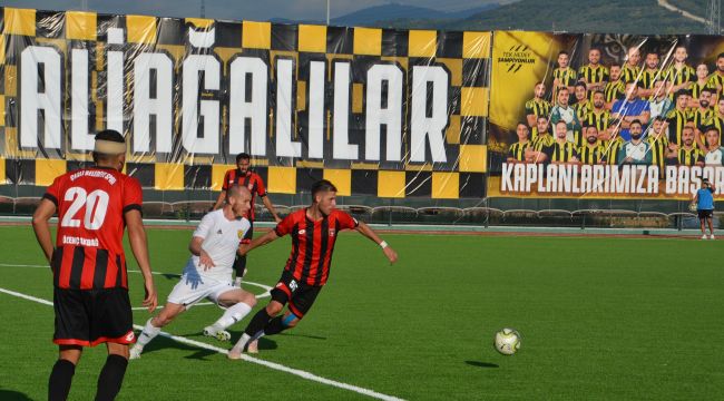 Aliağaspor FK, fırtına gibi   