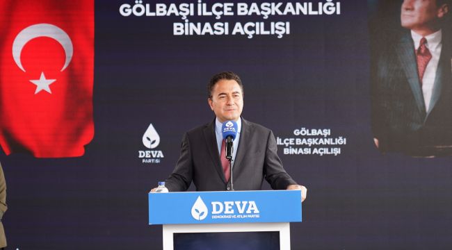 Babacan: ‘3Y’ ile geldiniz, ‘3Y’ ile gideceksiniz