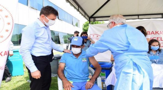 Bahçelievler’de seyyar aşılama istasyonu kuruldu