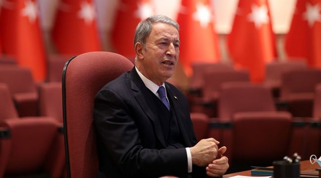 Bakan Akar'dan NATO'ya PKK eleştirisi