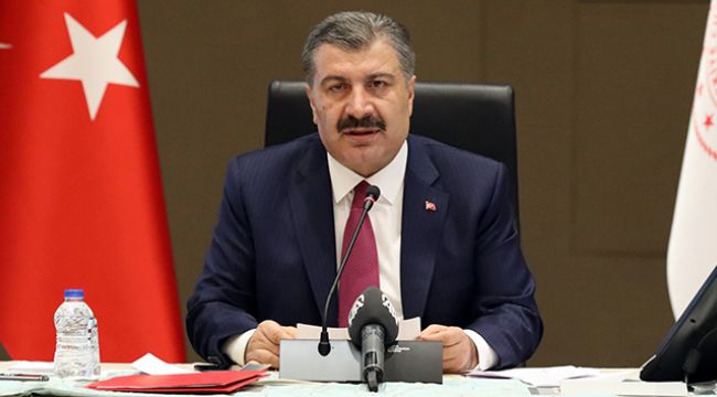 Bakan Koca aşılama oranı en yüksek 10 ili paylaştı