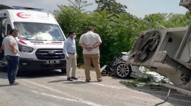 Balıkesir'de zincirleme trafik kazası