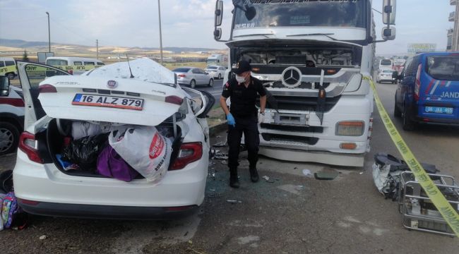 Başkent'te trafik kazası