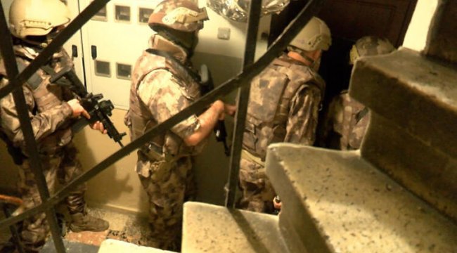 Beyoğlu&#039;nda 30 adrese uyuşturucu operasyonu