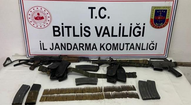 Bitlis'te 1 terörist silahı ile birlikte etkisiz hale getirildi