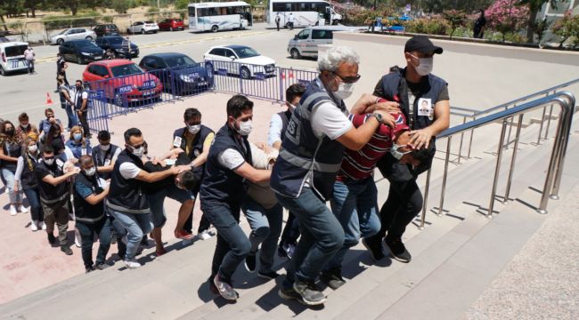 Bodrum'da şehit olan polis için 12 kişi tutuklandı