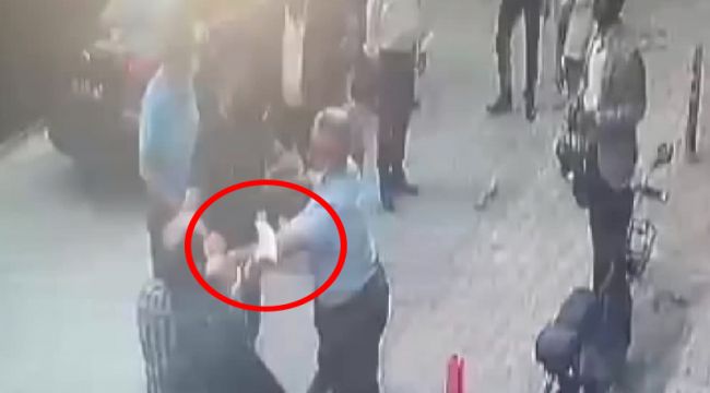 CHP'LİLERİN BİRBİRİNE GİRDİĞİ KAVGA KAMERADA