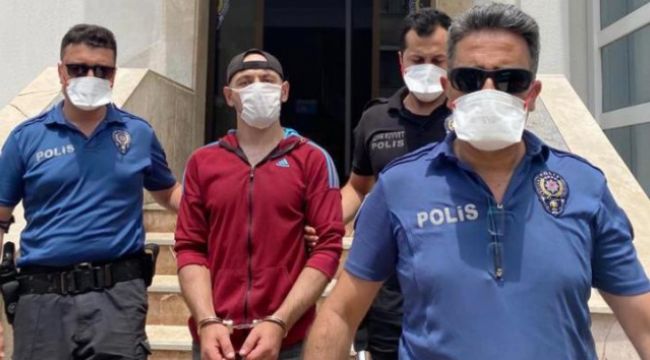 Cinayet zanlısı polise adres sordu, yakalandı