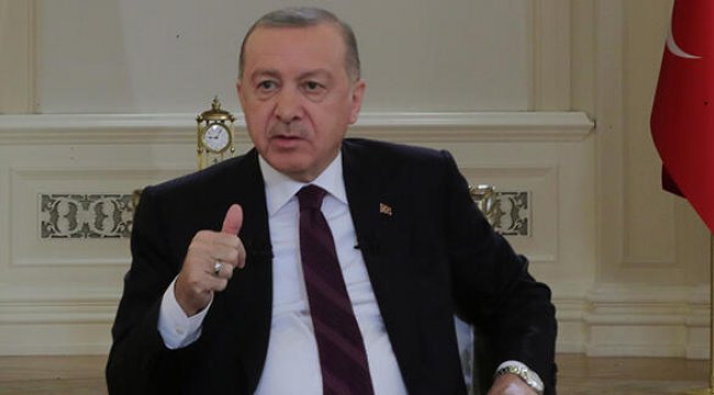 Cumhurbaşkanı Erdoğan’ın TRT yayınında dikkat çeken detay