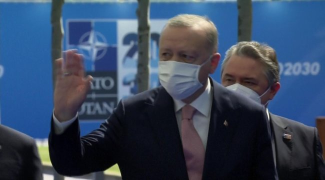Cumhurbaşkanı Erdoğan NATO karargahında