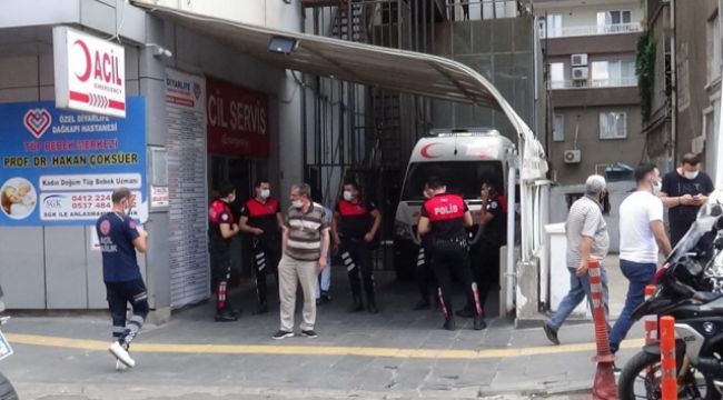 Diyarbakır'da Acil Servis girişinde silahlı kavga