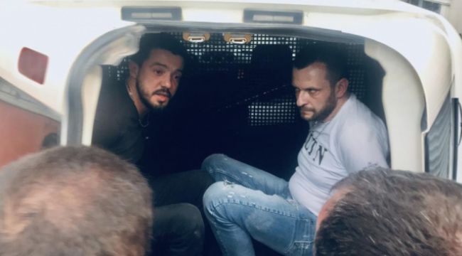 Dur ihtarına uymayan sürücü, ablukaya alınarak yakalandı