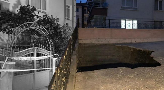 Gece 02.00'de gelen ses tedirgin etti! 3 katlı apartman tahliye edildi
