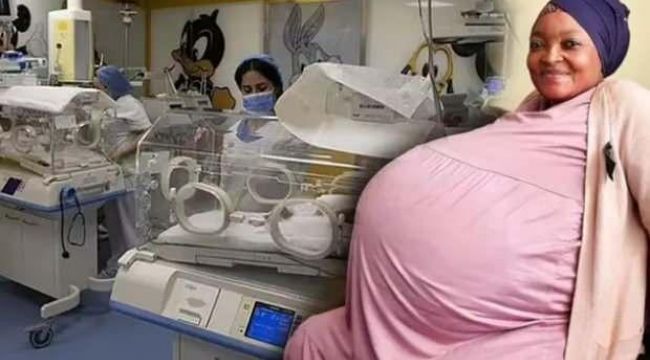 Güney Afrikalı kadın Guinness'e aday: 10 bebek birden doğurdu