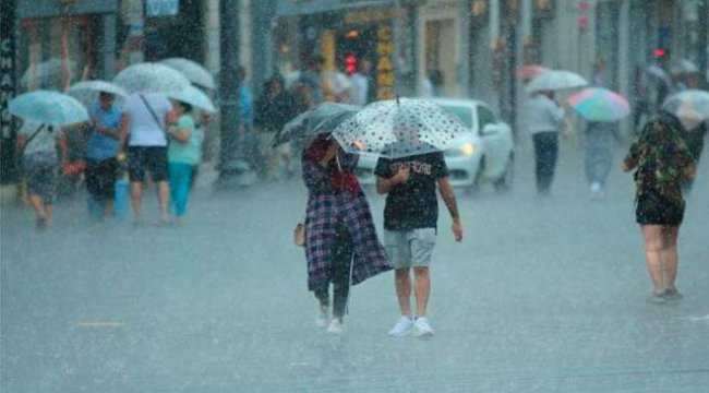 İstanbul'da bugün de sağanak bekleniyor