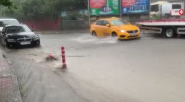 İstanbul'da sağanak yağmur