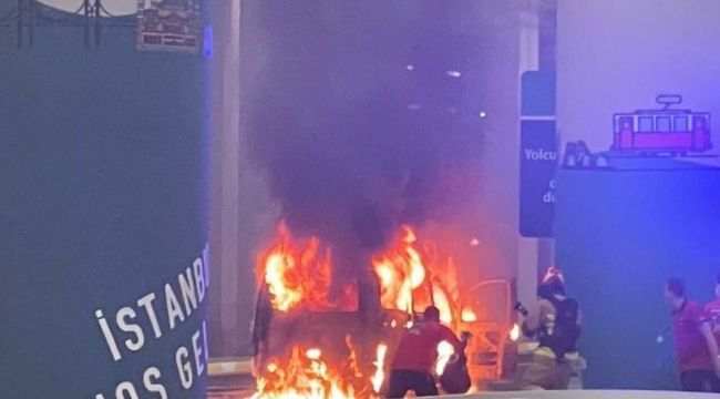 İstanbul Havalimanı'nda korkutan anlar