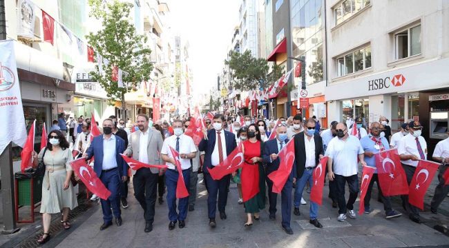 KARŞIYAKA'DA 24 HAZİRAN COŞKUSU BAŞLADI