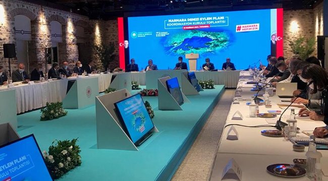 Marmara Denizi Koruma Eylem Planı Koordinasyon Kurulu toplantısı başladı