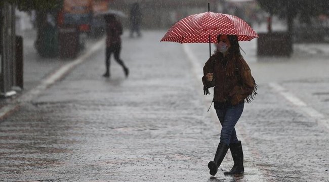 Meteoroloji'den Trakya için 'kuvvetli yağış' uyarısı