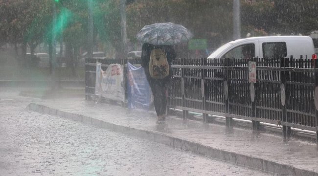 Meteorolojiden'den 6 il için kuvvetli sağanak uyarısı