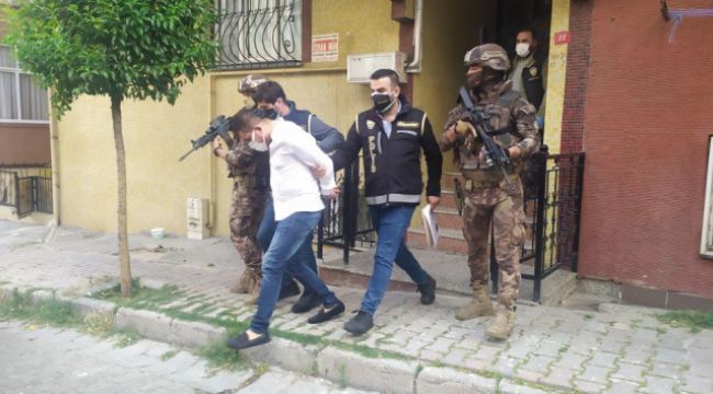 'Nurişler' organize suç örgütüne yönelik 4 ilde eş zamanlı operasyon