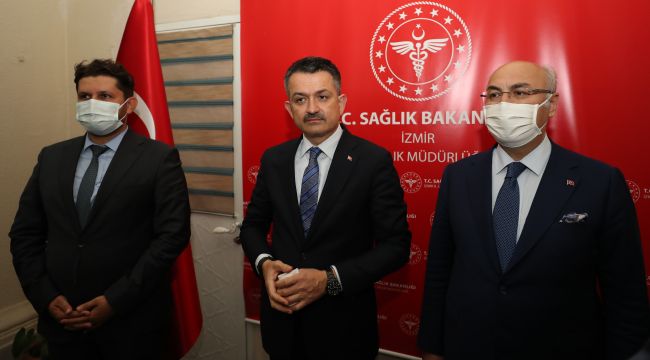 PAKDEMİRLİ'DEN SAĞLIK MÜDÜRLÜĞÜNE ZİYARET